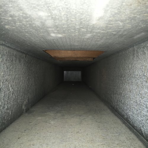 Clean ductwork after air duct cleaning